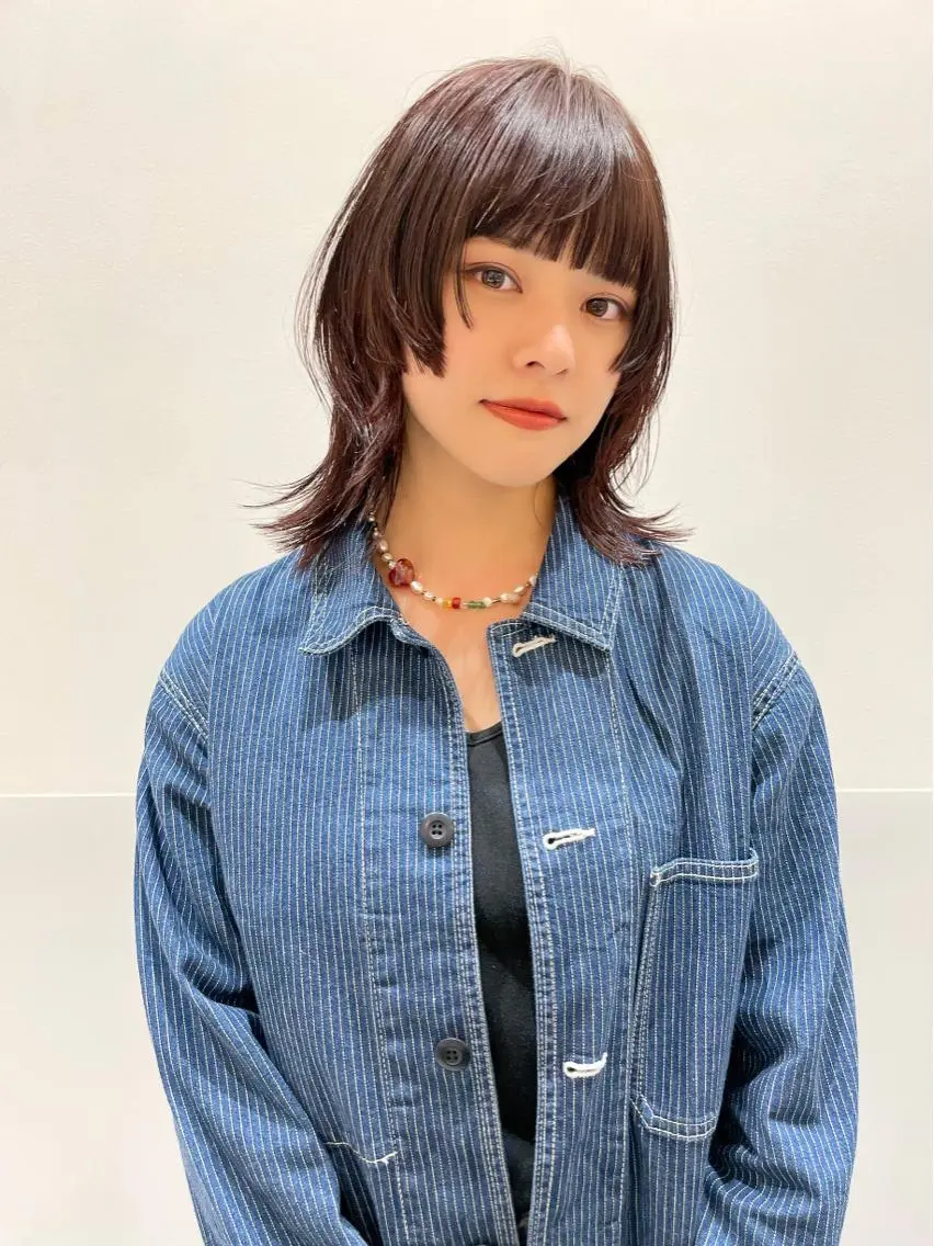 ショート カット トリートメント ブリーチ😼 ボブ✍️レイヤーのヘアスタイル