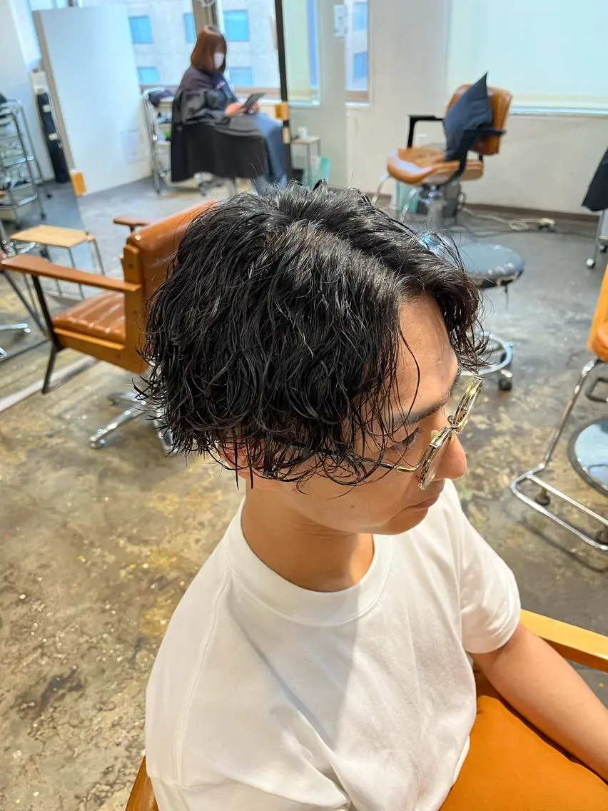 ショート パーマ メンズ カット パーマ パーマ指名👑No. 1/koutaのヘアスタイル