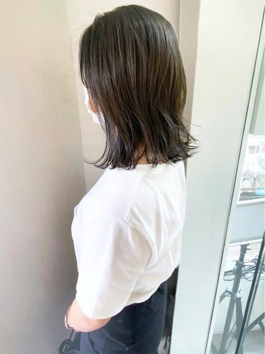 ミディアム カラー 三軒茶屋/髪質改善 やまなかのヘアスタイル
