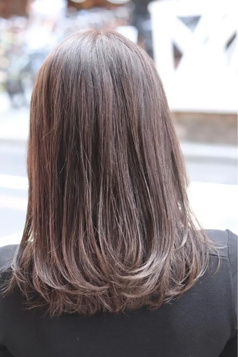 ミディアム カラー ヘアアレンジ 川内 政人のヘアスタイル