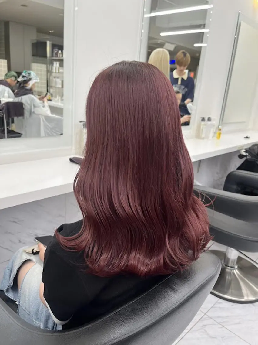 カラー 🪞official THREE 横浜🎀のヘアスタイル