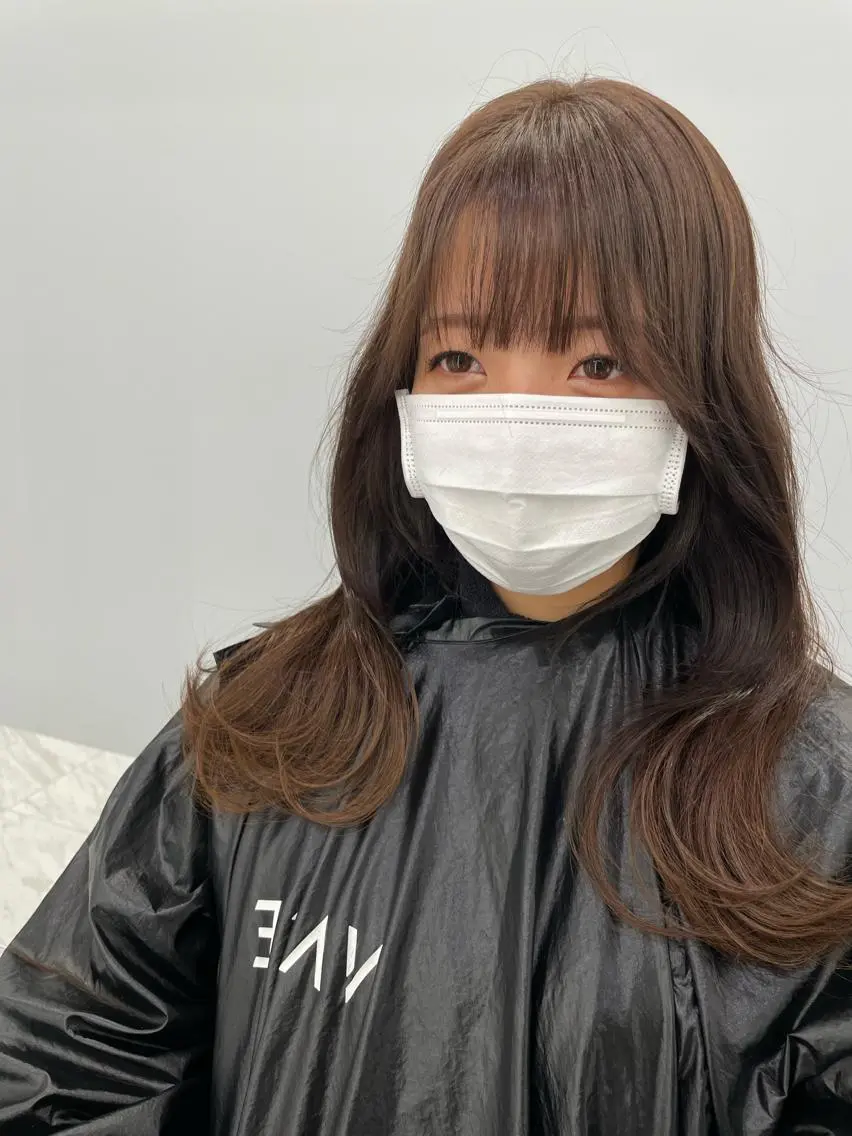 ロング カラー 新宿ブリーチ カラー美容師YUGOのヘアスタイル
