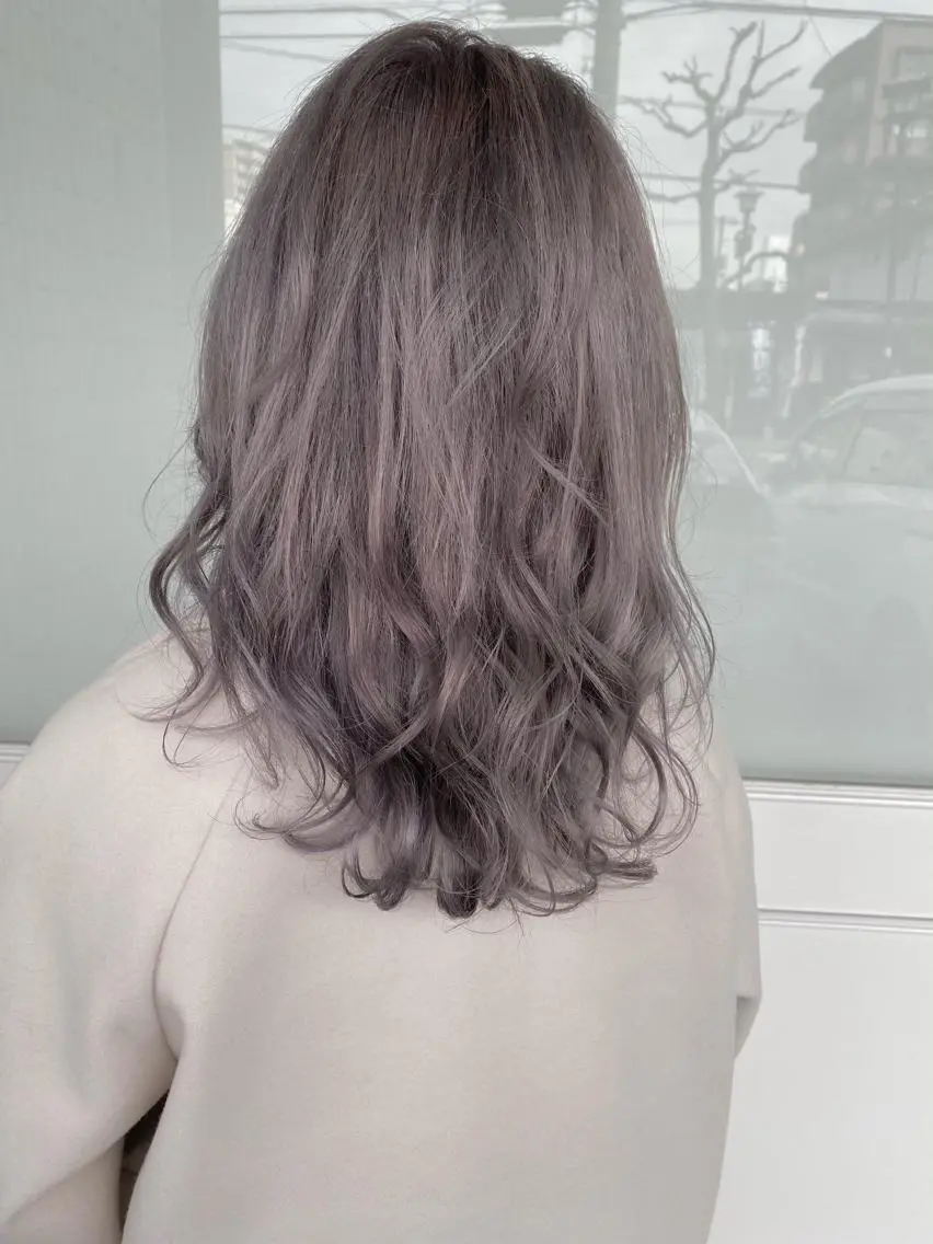 ミディアム カラー 杉田 健太のヘアスタイル
