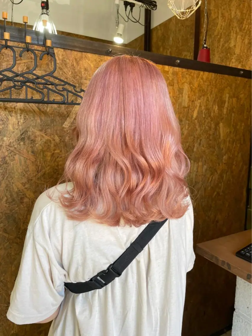 ミディアム カラー 🫟Blanco🫟 Color&Careのヘアスタイル