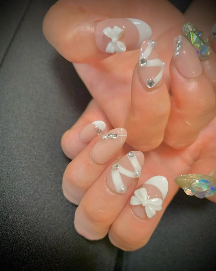ネイル ジェルネイル ネイルチップ Eden ♾️のネイルデザイン