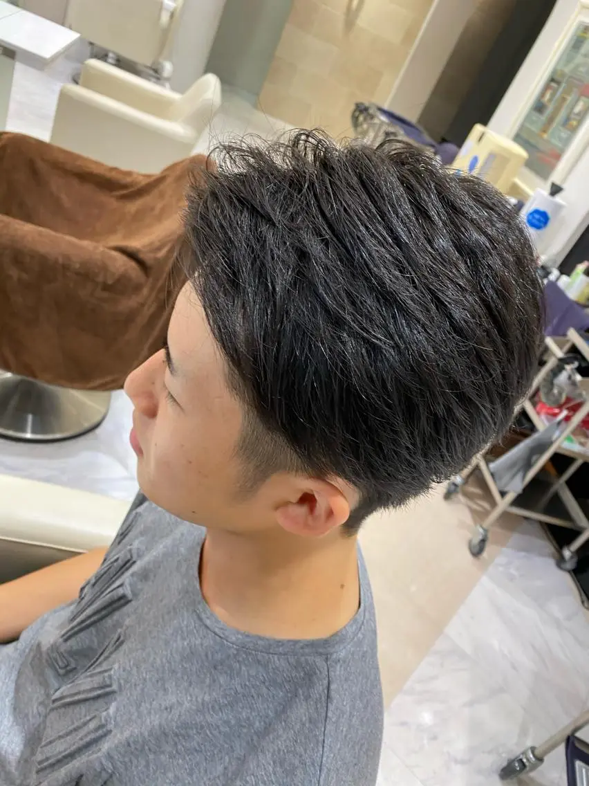 ショート メンズ 福木 康助のヘアスタイル
