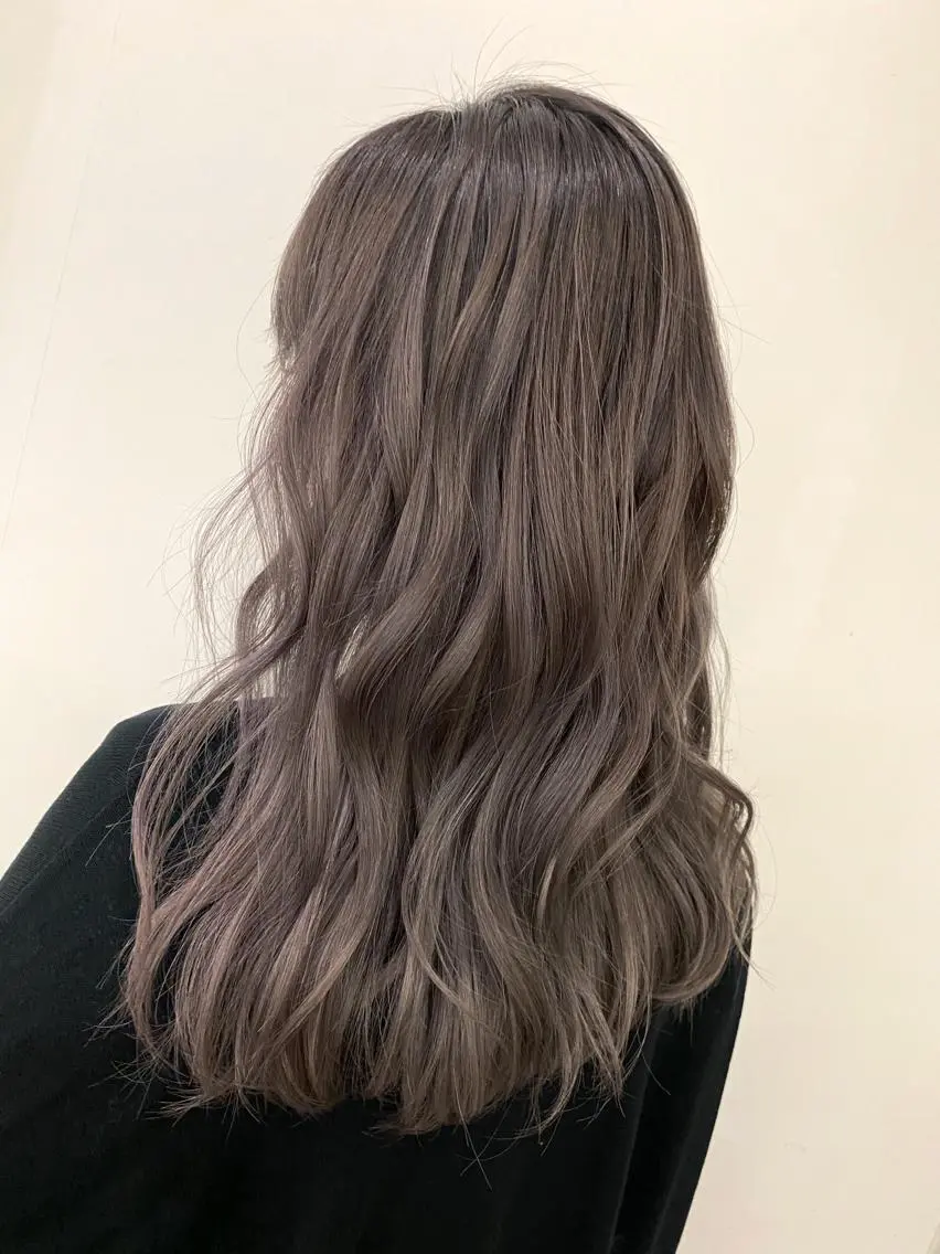 ロング カラー パーマ ヘアアレンジ キッズ ネイル マツエク・マツパ ★ 里奈★のヘアスタイル