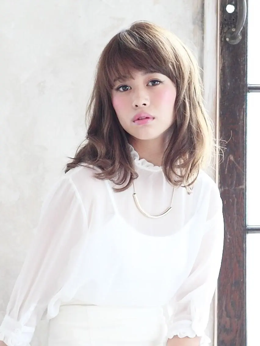ショート ミディアム セミロング ロング カラー パーマ ヘアアレンジ キッズ ネイル まつエク アンブレラカラー💫 フェイスフレーミングのヘアスタイル