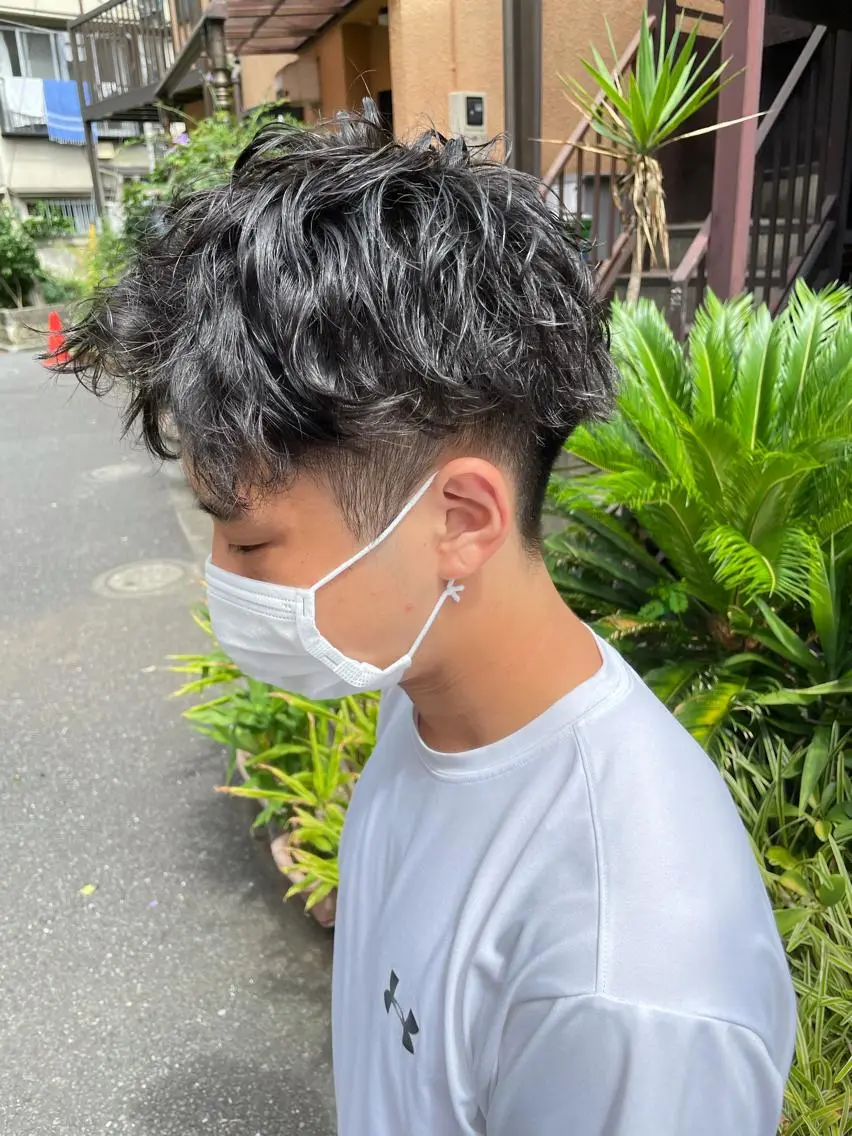 パーマ メンズ メンズパーマ スパイラルパーマ MASANA 🎱ディレクターのヘアスタイル