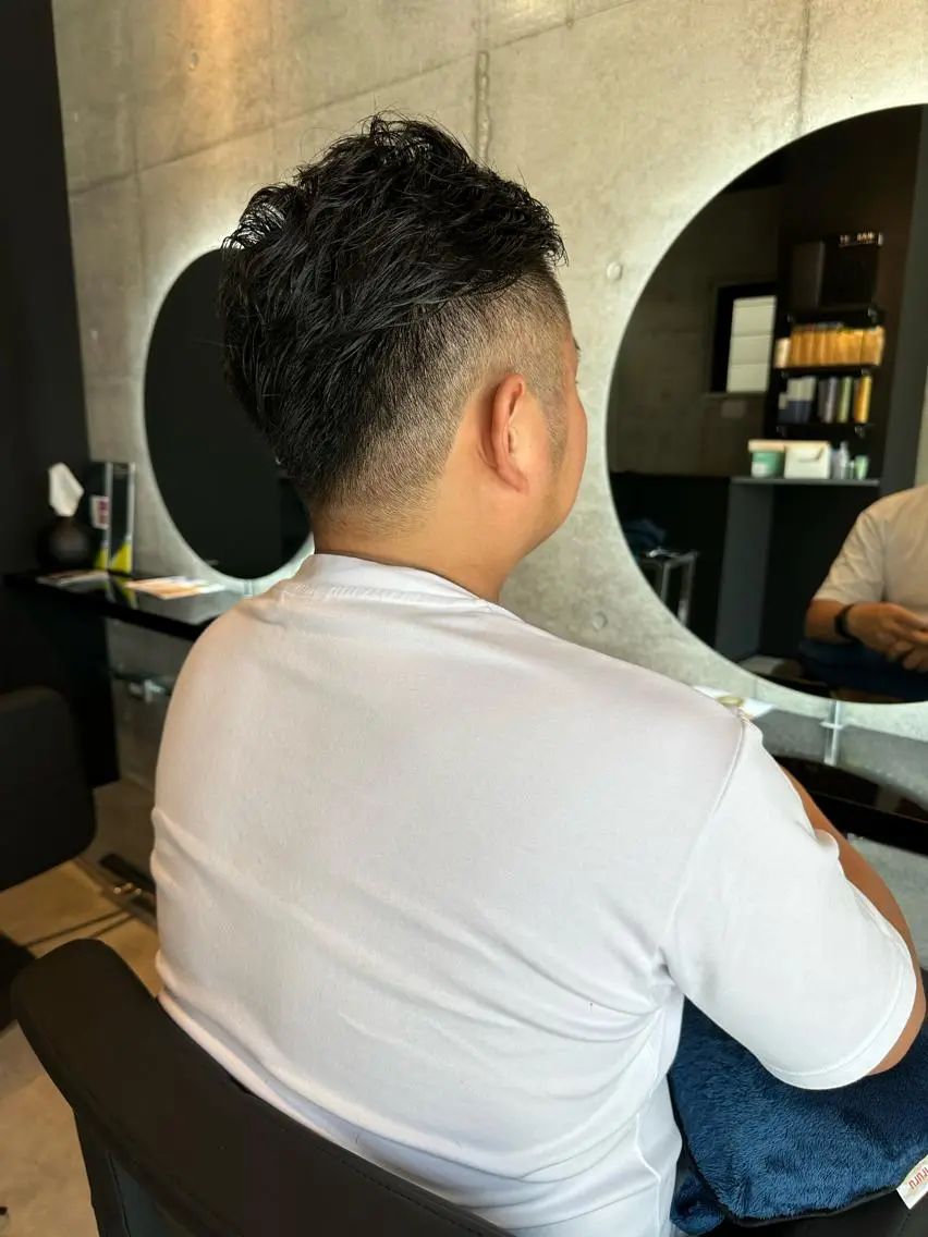 メンズ 坂元 智信のヘアスタイル