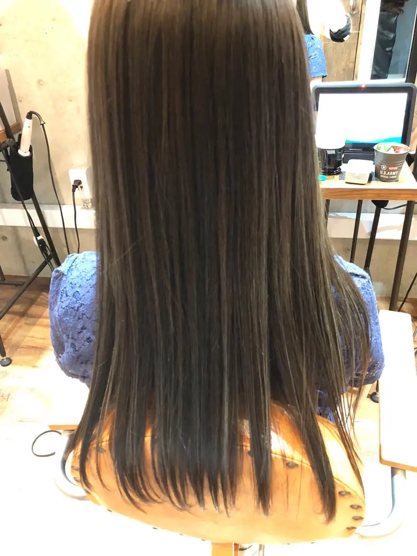 ロング カット トリートメント 山村 直哉のヘアスタイル