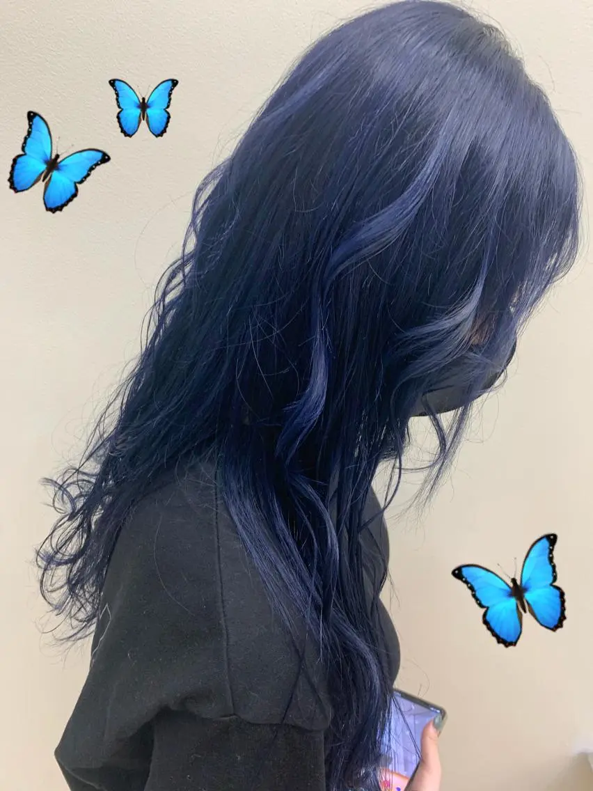 カラー ヘアアレンジ 🕊 Luana 🌷︎のマツエク・マツパデザイン