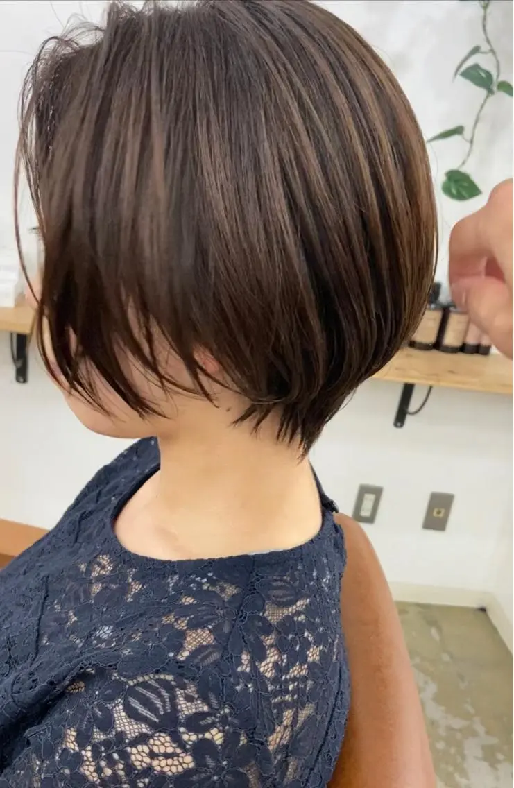 ショート ショートヘア ショートヘア、ボブ こやさん　コヤマのヘアスタイル