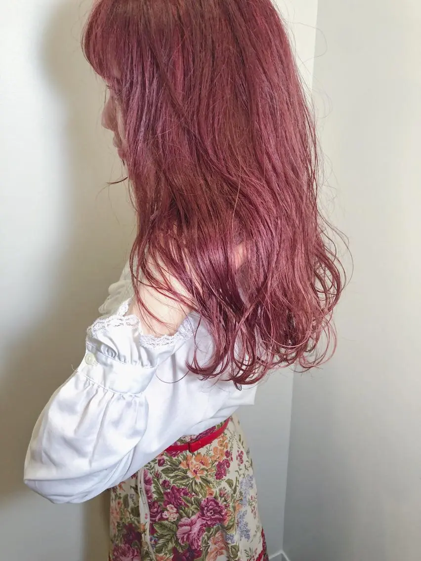 ロング カラー ブリーチ 似合わせ専門美容師 なかじまのヘアスタイル