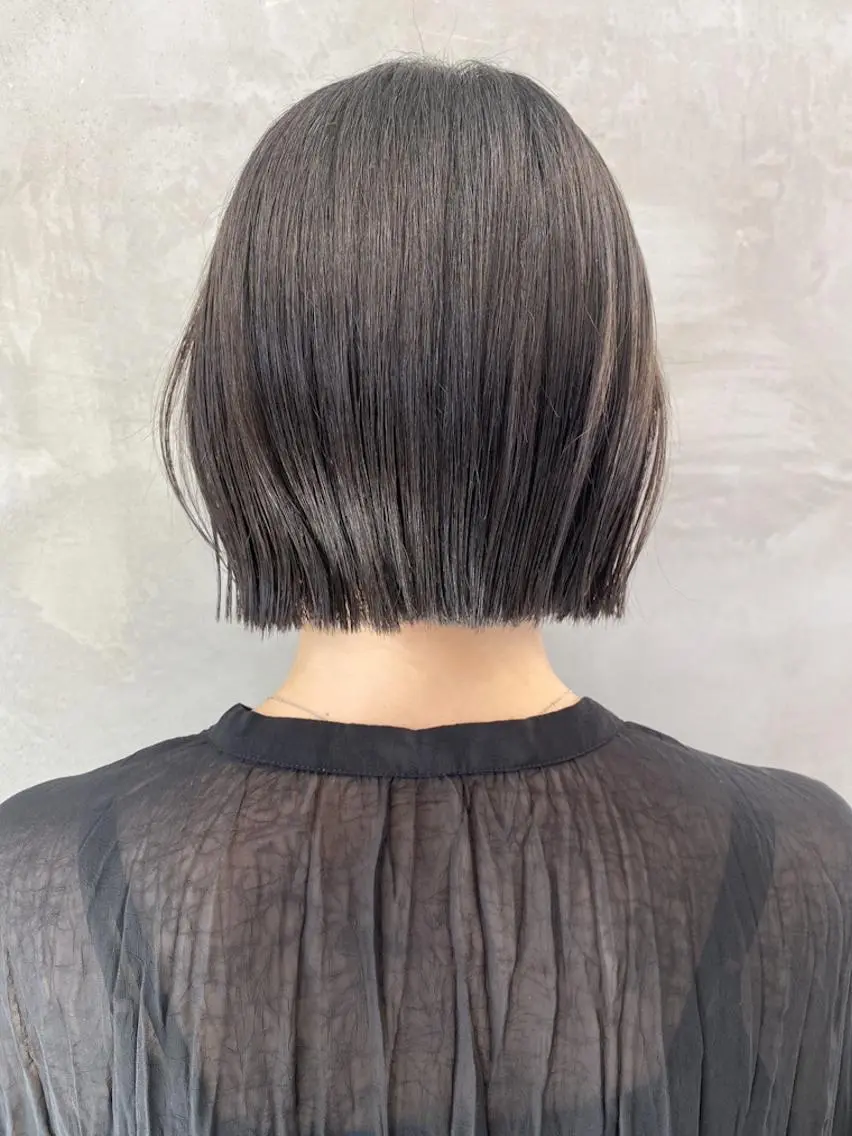 ミディアム ボブ カット トリートメント 🫧透明感カラー🫧 OIKAWAのヘアスタイル