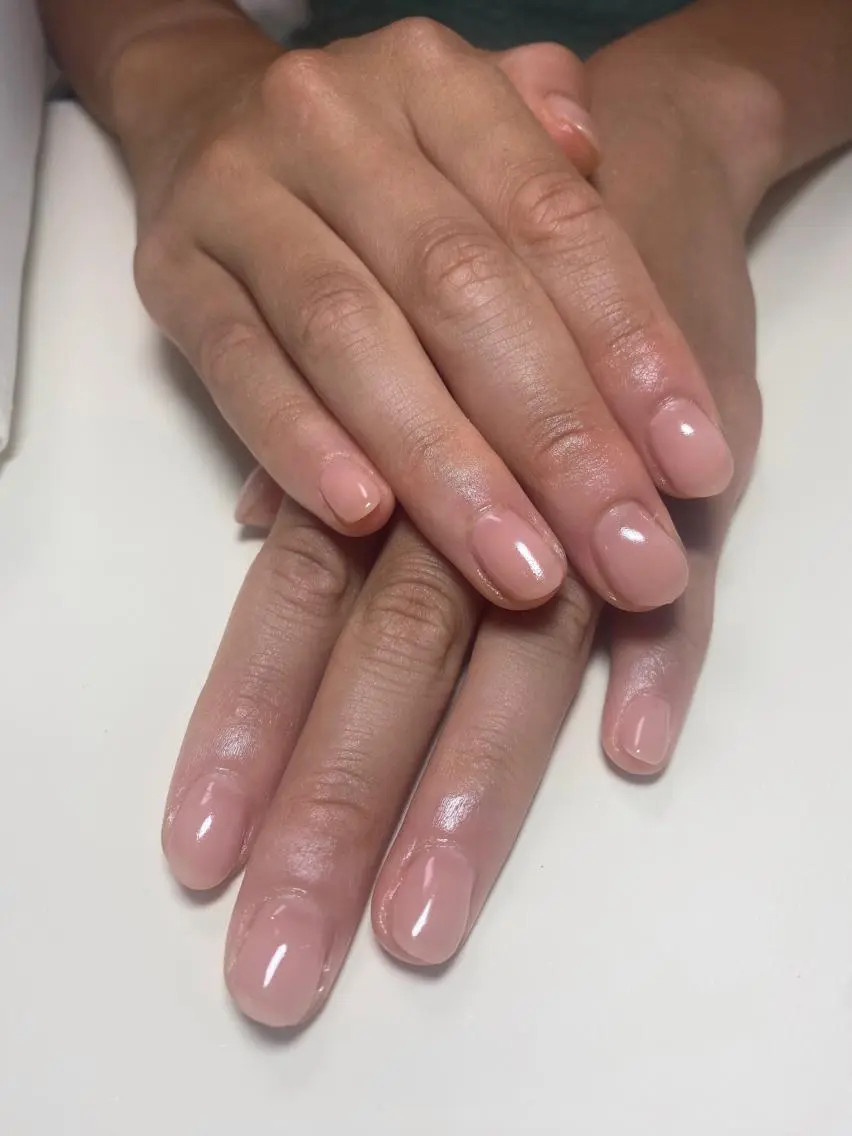 ネイル オフィスネイル シンプルネイル ハンドネイル Nail Salon K 🧸美爪育成のネイルデザイン