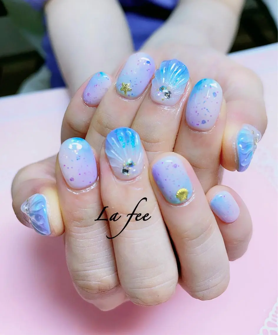 ネイル ハンドネイル ハンドケア La feeのネイルデザイン