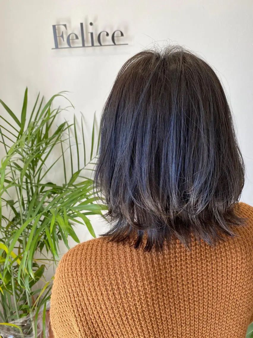 ミディアム 粕川 達哉のヘアスタイル