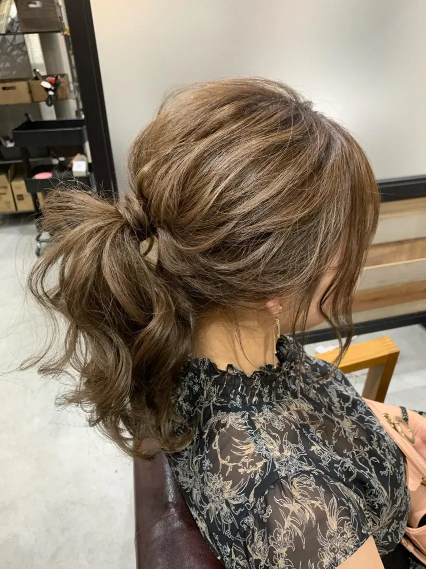 ヘアアレンジ ヘアセット LITTLE _KATOのヘアスタイル