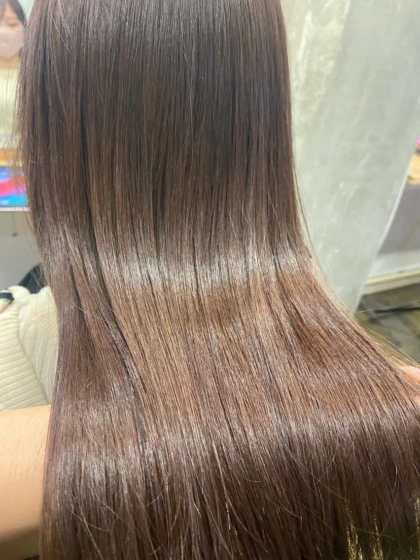ロング カラー 和歌山髪質改善 那須優太のヘアスタイル
