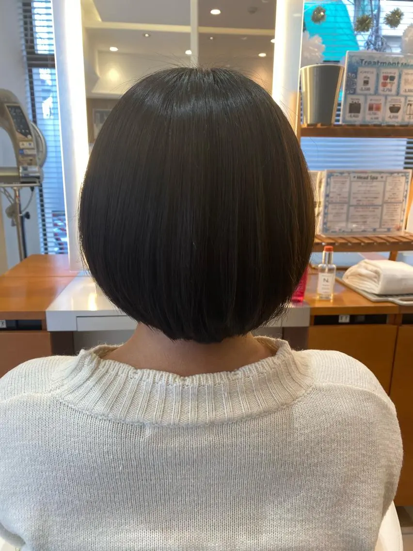 ショート カラー 透明感カラー 縮毛矯正職人/艶髪 ✨️村上 渉のヘアスタイル