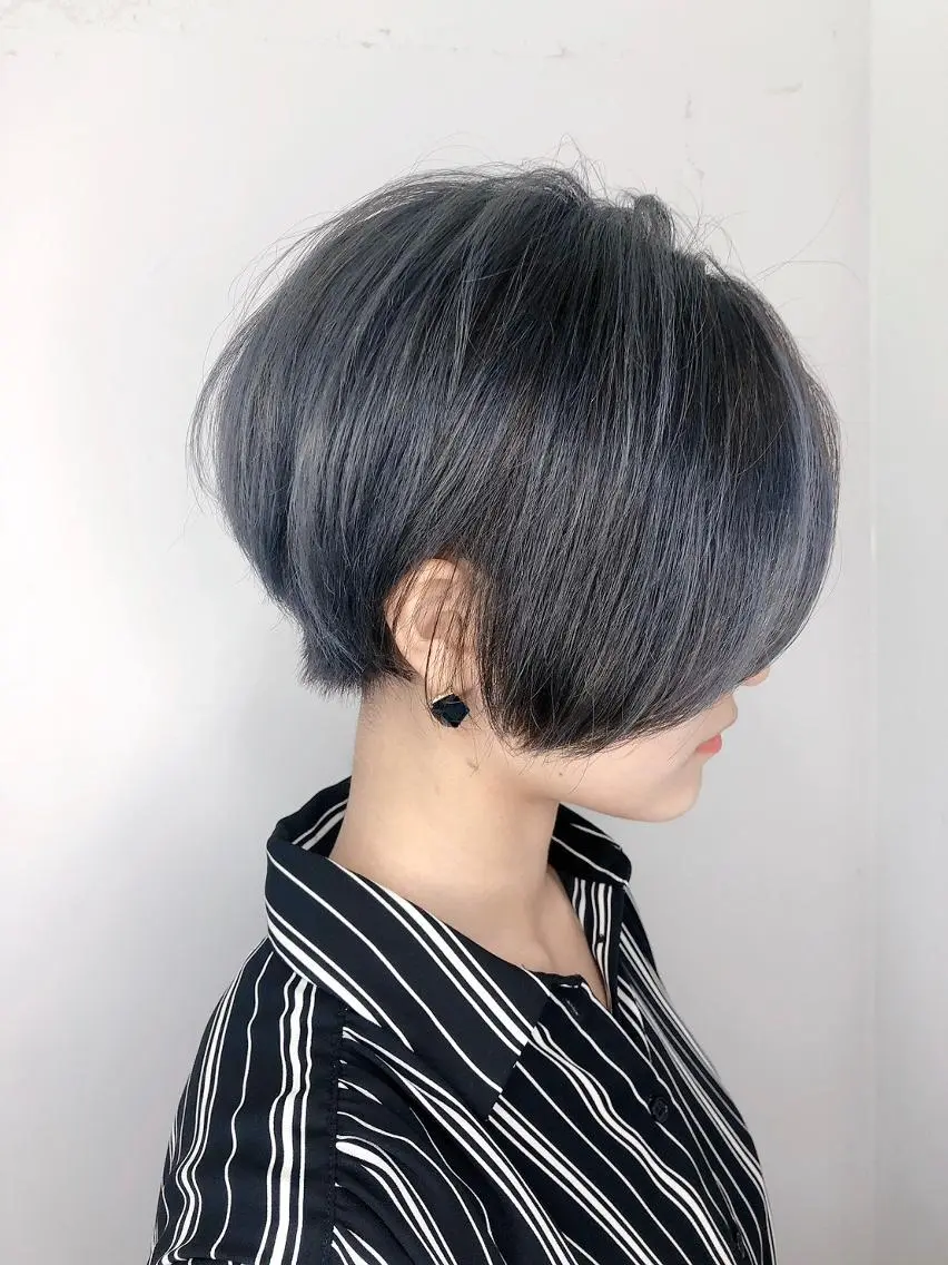 カラー ショート カラーサロン ビスカリアのヘアスタイル