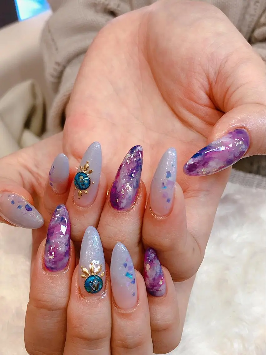 カラー パーマ ヘアアレンジ メンズ キッズ マツエク・マツパ 🤍 RUNA🤍のマツエク・マツパデザイン