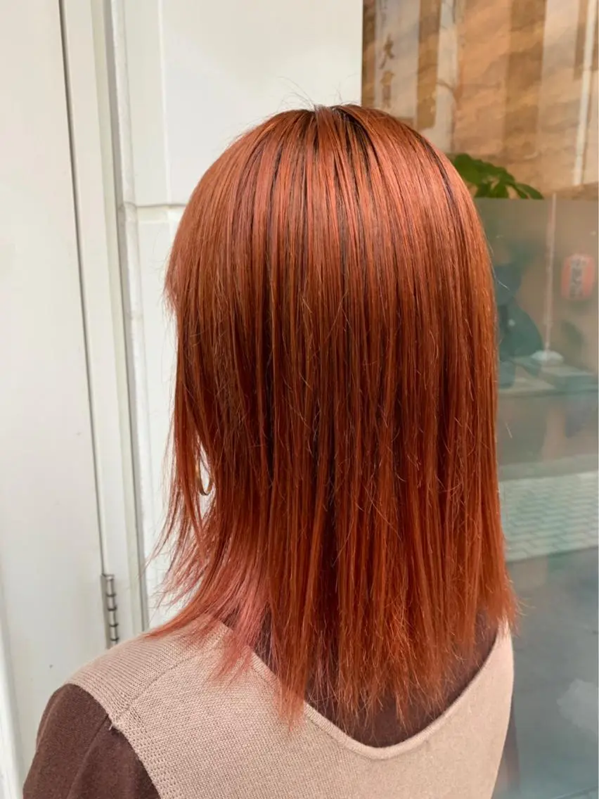 ミディアム カラー 🫟Blanco🫟 Color&Careのヘアスタイル