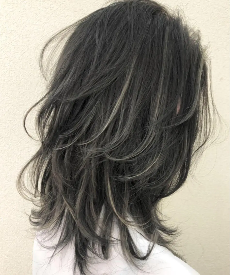 ミディアム カラー メンズパーマ特化🏅 中村 凌のヘアスタイル
