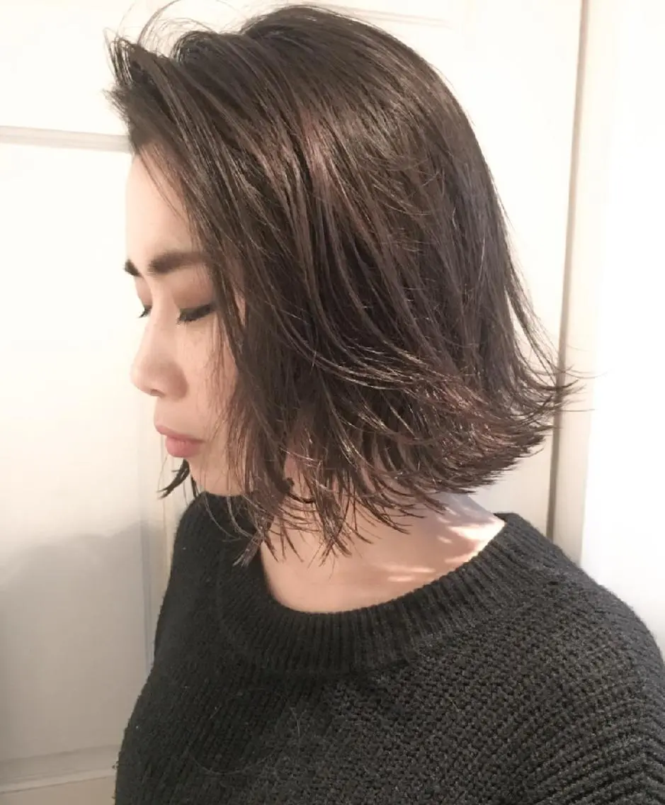 ショート ショート✨ボブ✨代表 新田見美仁のヘアスタイル