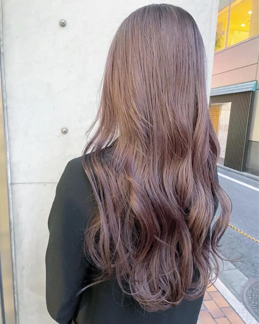 ロング カラー RU RIのヘアスタイル