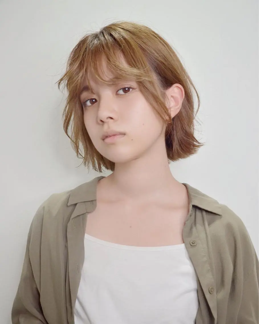 ショート シンプル+αな デザインを 松崎陸のヘアスタイル
