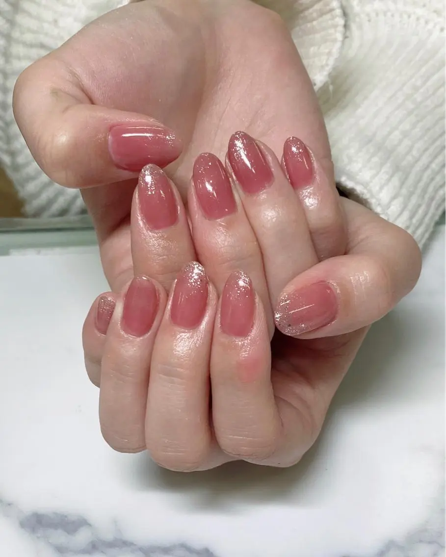 ネイル ジェルネイル ワンカラーネイル 🌻ひまり🌻 ネイルのネイルデザイン
