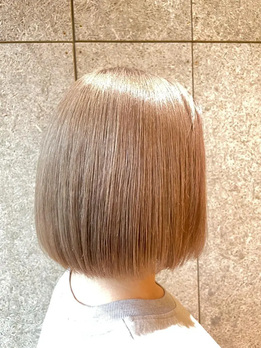 カラー カット ヘアカラー 💘韓国レイヤー上 品カラーruru💘のヘアスタイル