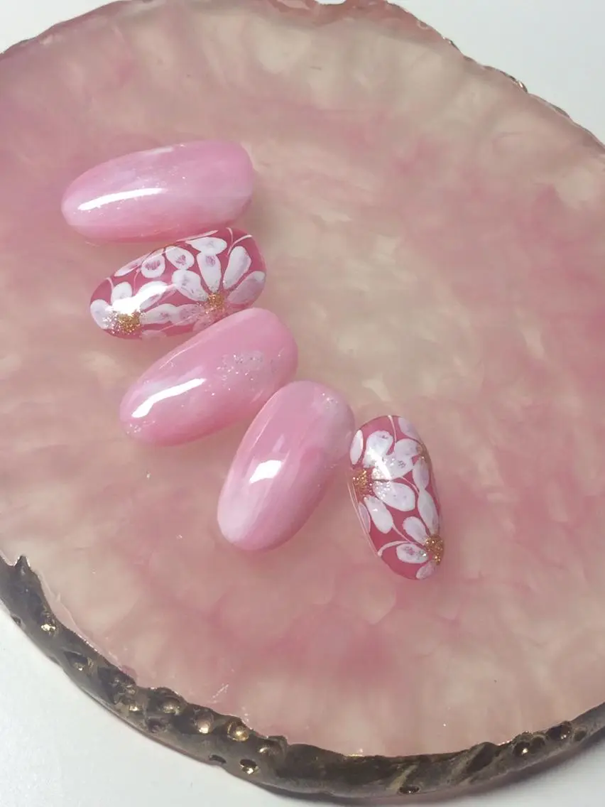 ネイル アートネイル ニュアンスネイル ハンドネイル nail salon 7☺︎2のネイルデザイン