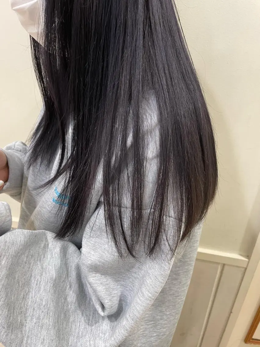 ロング カラー clan .のヘアスタイル