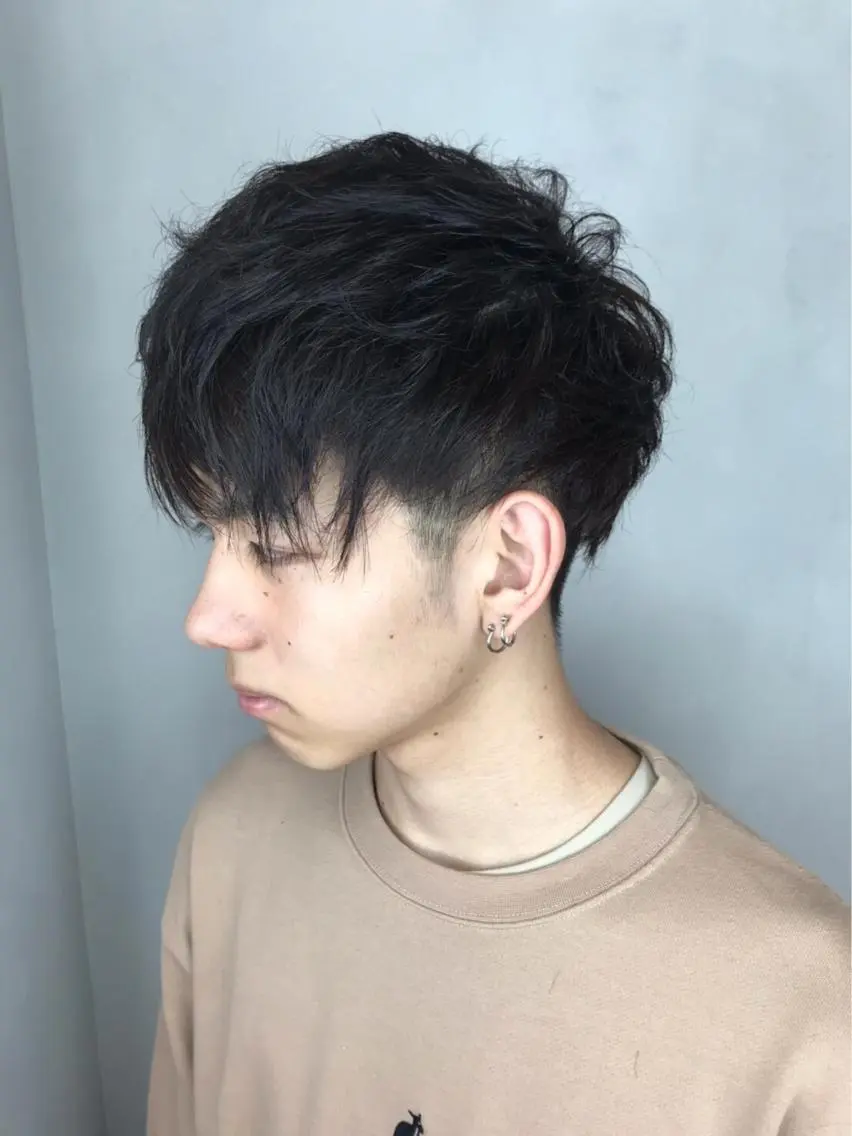 ショート メンズ BROCANTE立川 karasawa.nのヘアスタイル