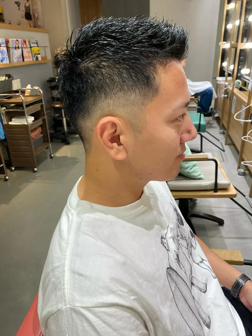 ショート メンズ unopulir 景山 凌のヘアスタイル
