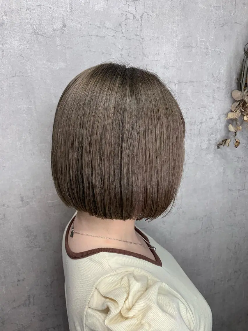 ショート カット 大島 千怜のヘアスタイル