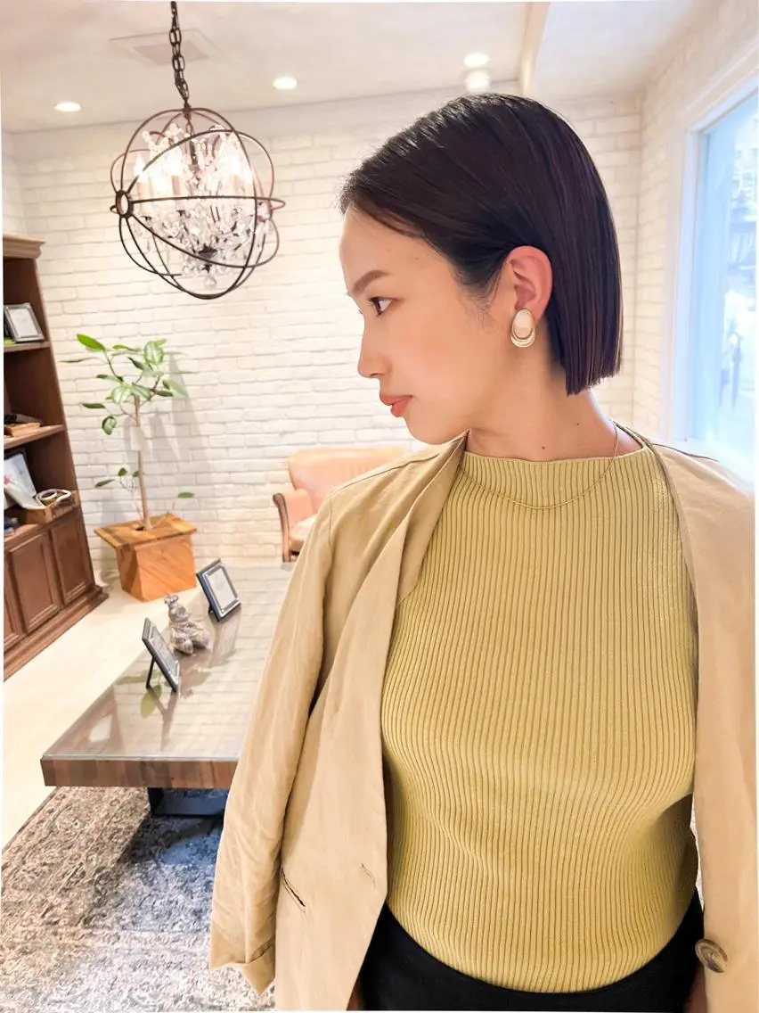 ショート シモカワ マシロのヘアスタイル