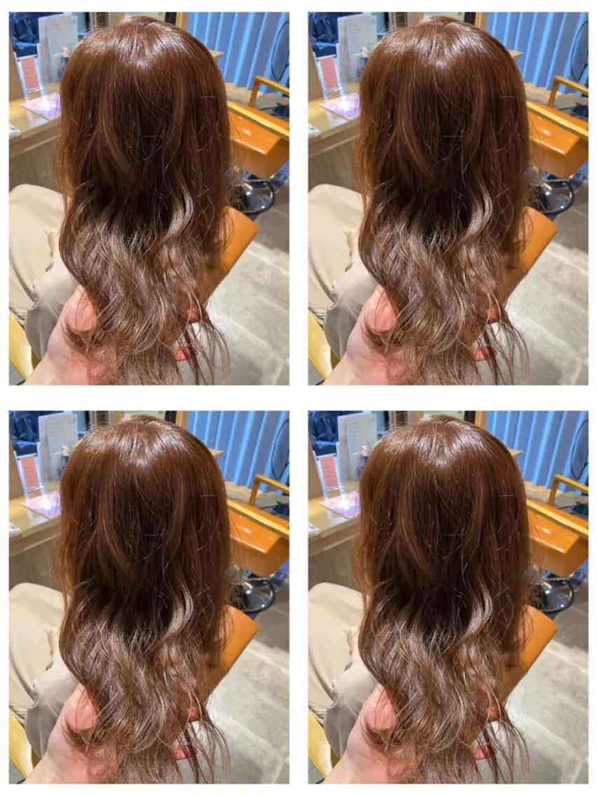 カラー ベージュカラー ピンクカラー ピンクベージュ カット ヘアカラー トリートメント 🩵盛れる顔周りヘア EMI🩵のヘアスタイル