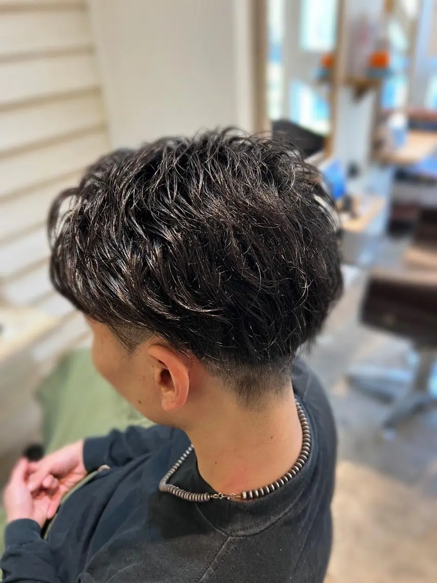 ショート メンズ カット 🍀艶髪縮毛矯正/ 風殿　滉太🍀のヘアスタイル