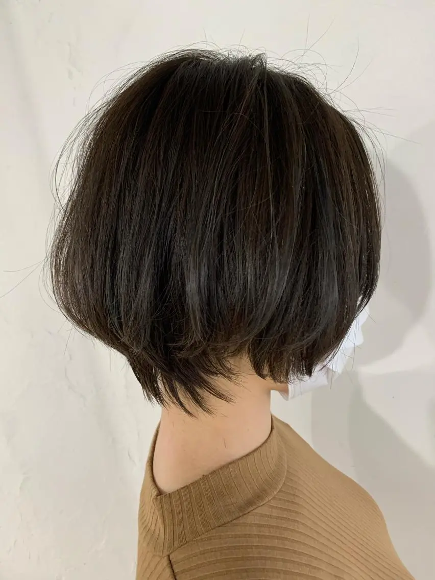 ショート ショートボブ ボブ ショートヘア ショート&ボブ井上 菜樹のヘアスタイル
