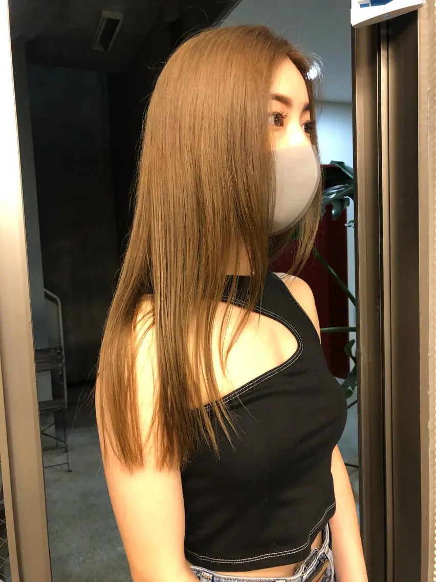 ロング カラー カット ヘアカラー トリートメント “ミニモ最高評価獲得 “代表"Kohei"のヘアスタイル