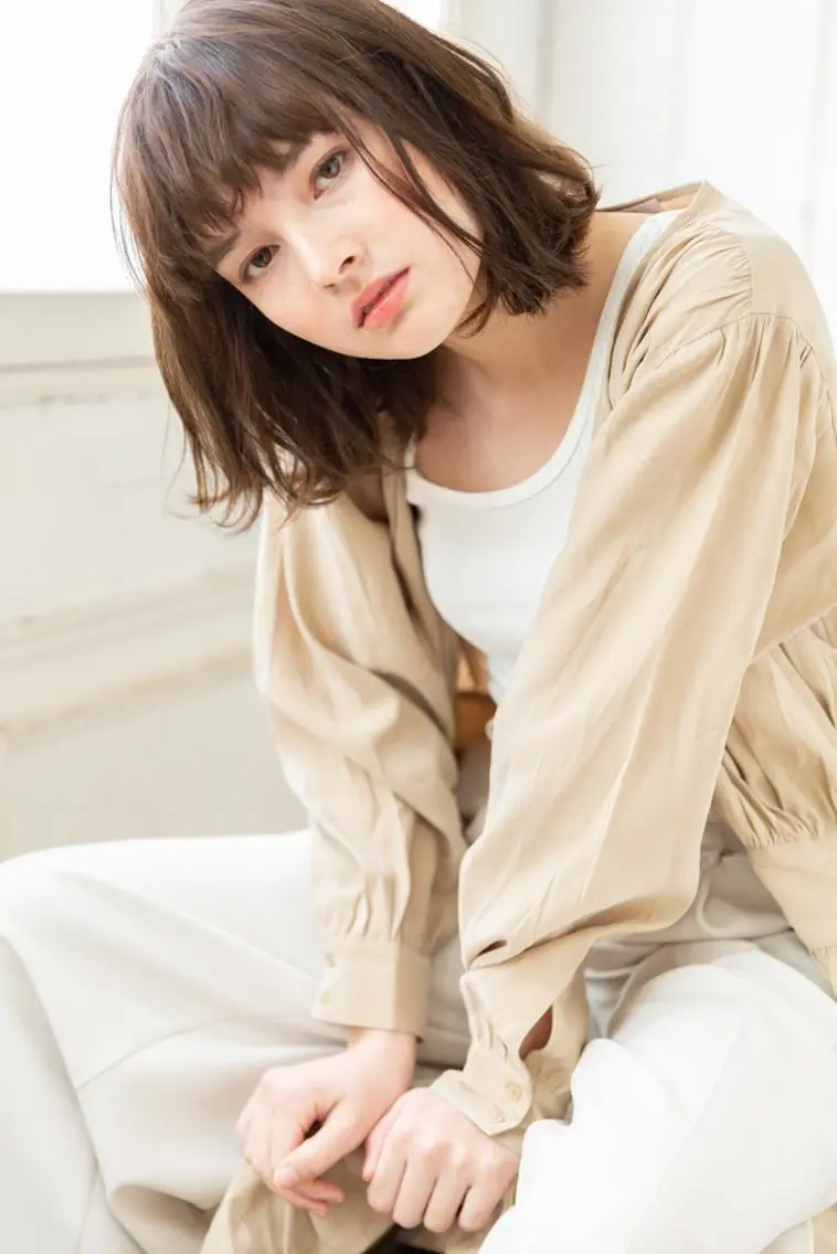 ミディアム カラー Ash 武蔵小杉店のヘアスタイル