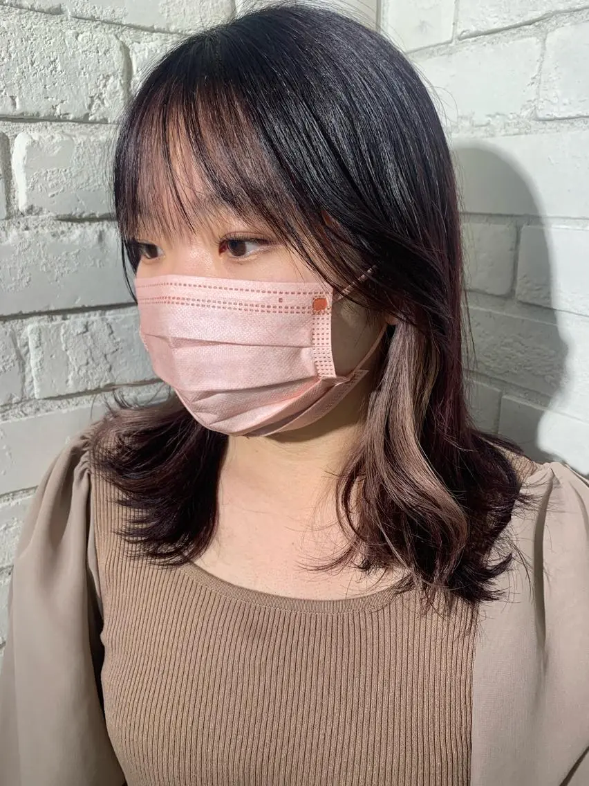 ミディアム ヘアアレンジ 🐝岡本 柚葉🐝のヘアスタイル