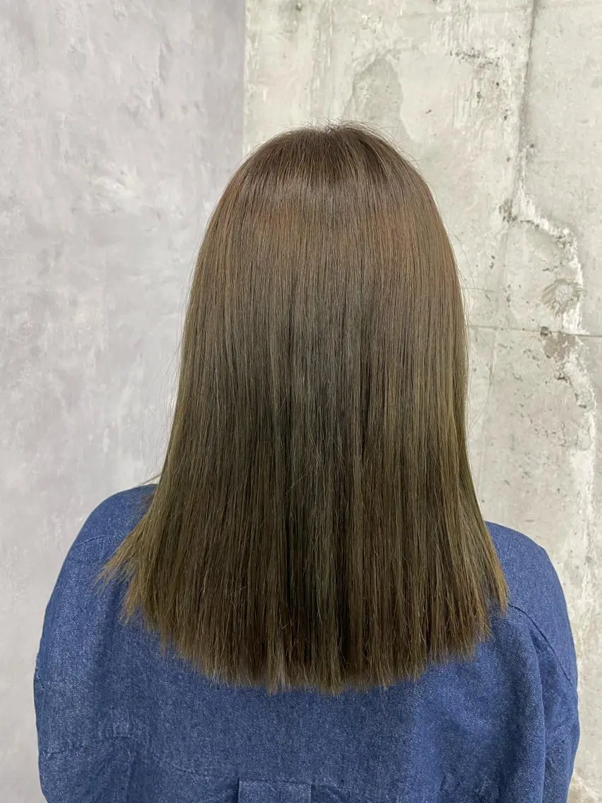 カラー 中溝 トシミのヘアスタイル