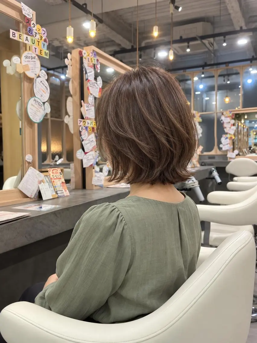 ショート カラー 川畑 理花のヘアスタイル