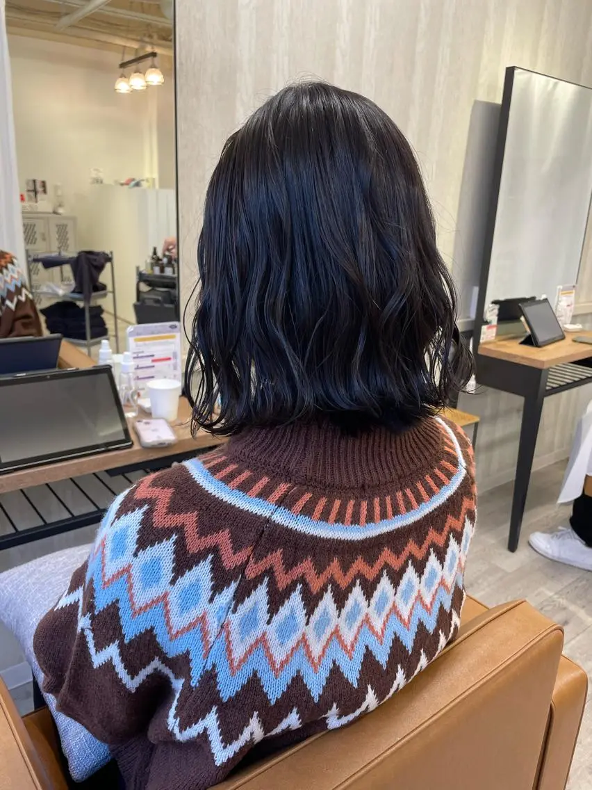 ミディアム カラー カット トリートメント 💫大宮美容師💫 azusaのヘアスタイル