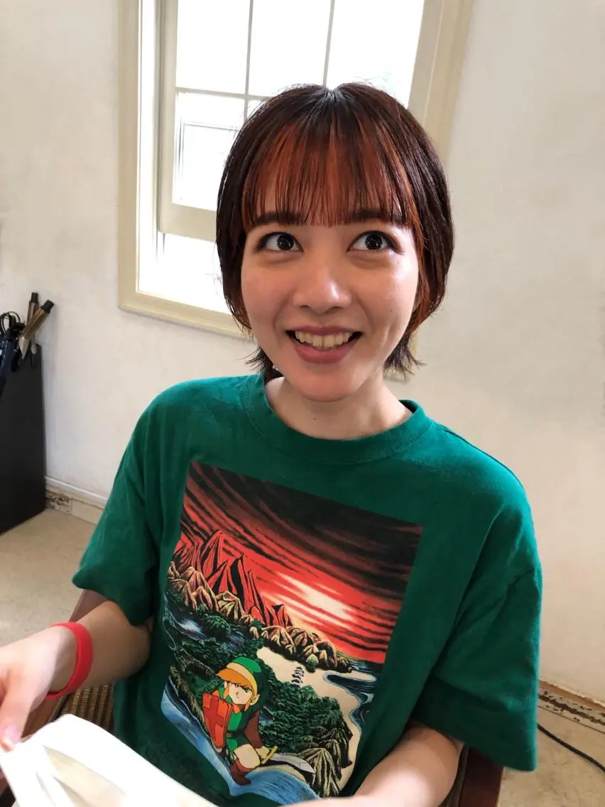 ショート カラー eri kinjoのヘアスタイル